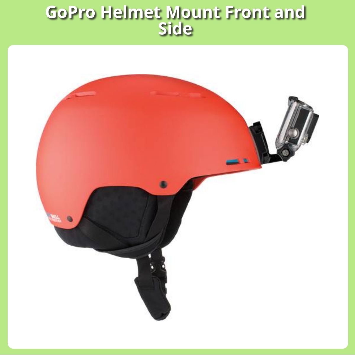 Anmeldelse af GoPro Helmet Mount Front and Side