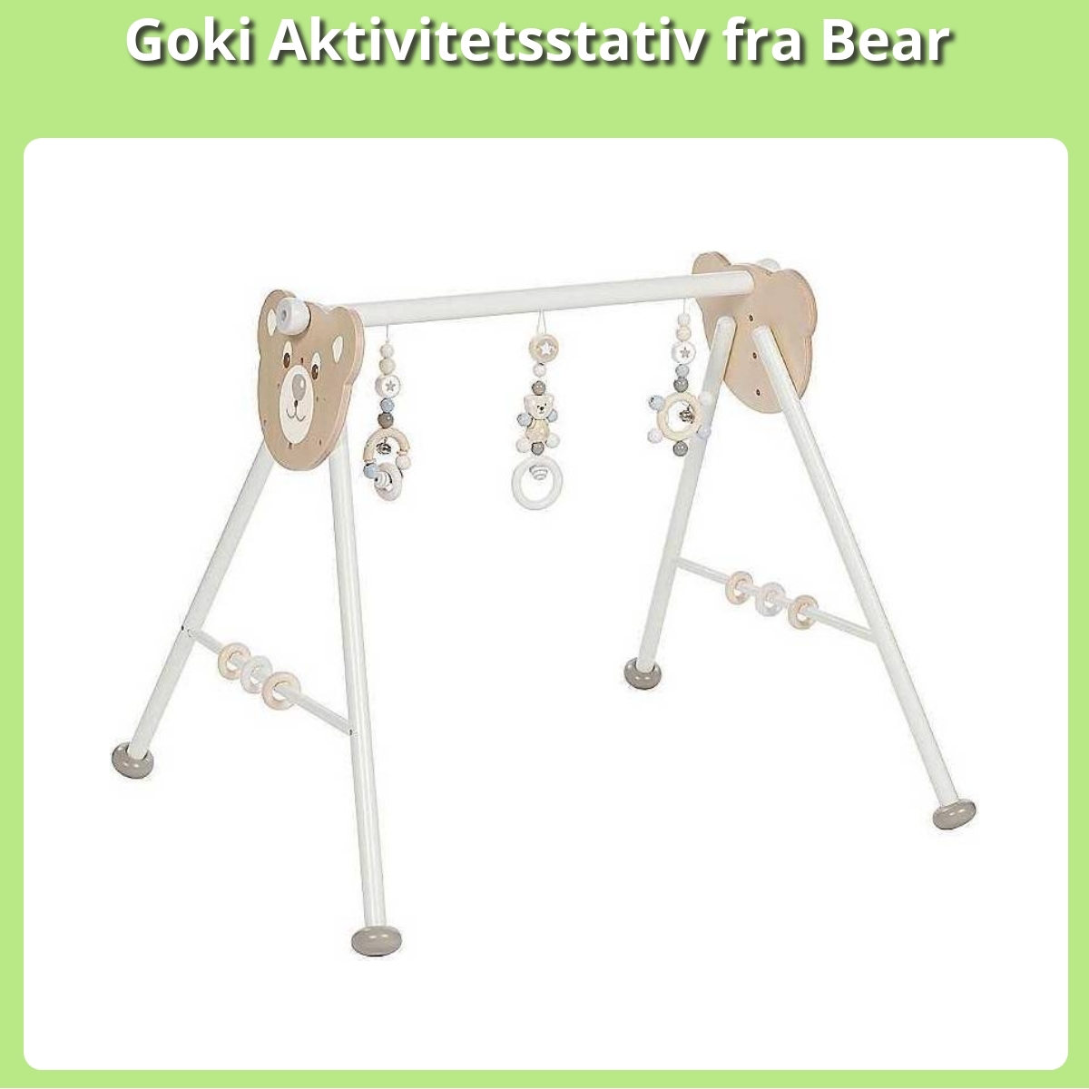 Anmeldelse af Goki Aktivitetsstativ fra Bear