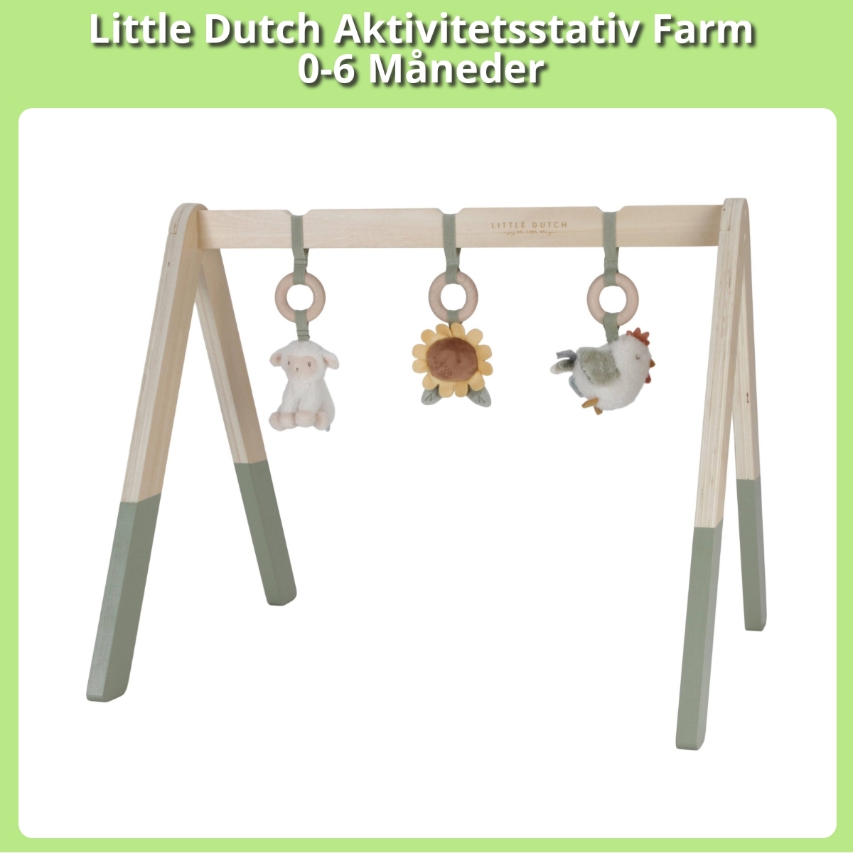 Anmeldelse af Little Dutch Aktivitetsstativ Farm 0-6 Måneder