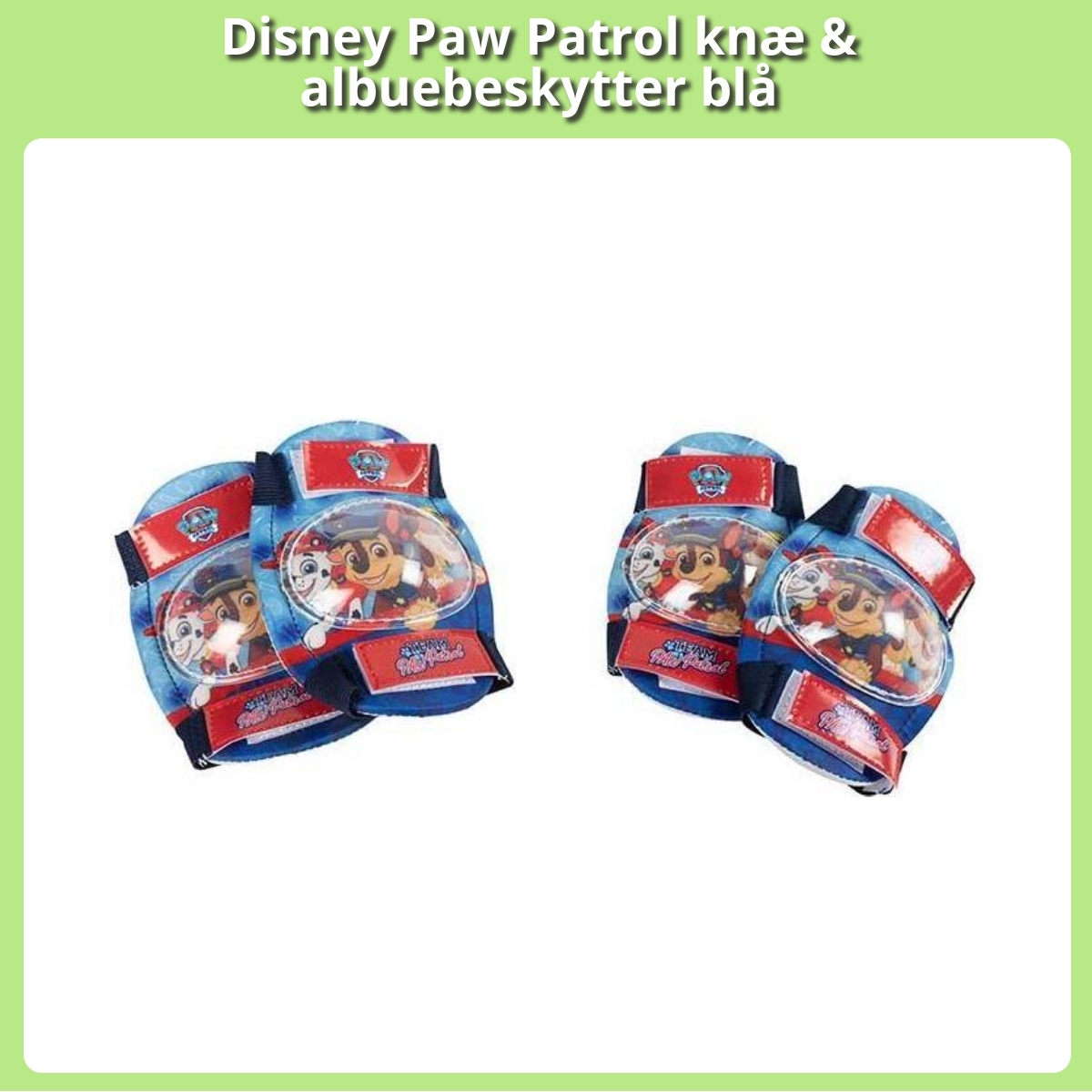 Anmeldelse af Disney Paw Patrol knæ & albuebeskytter blå