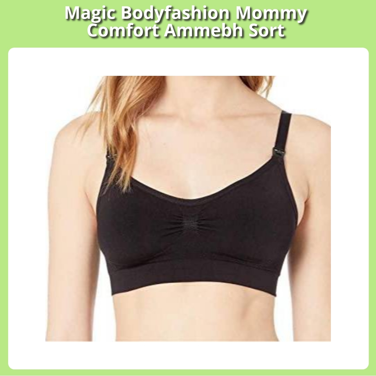 Anmeldelse af Magic Bodyfashion Mommy Comfort Ammebh Sort
