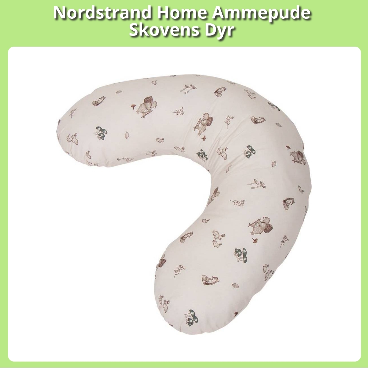 Anmeldelse af Nordstrand Home Ammepude Skovens Dyr