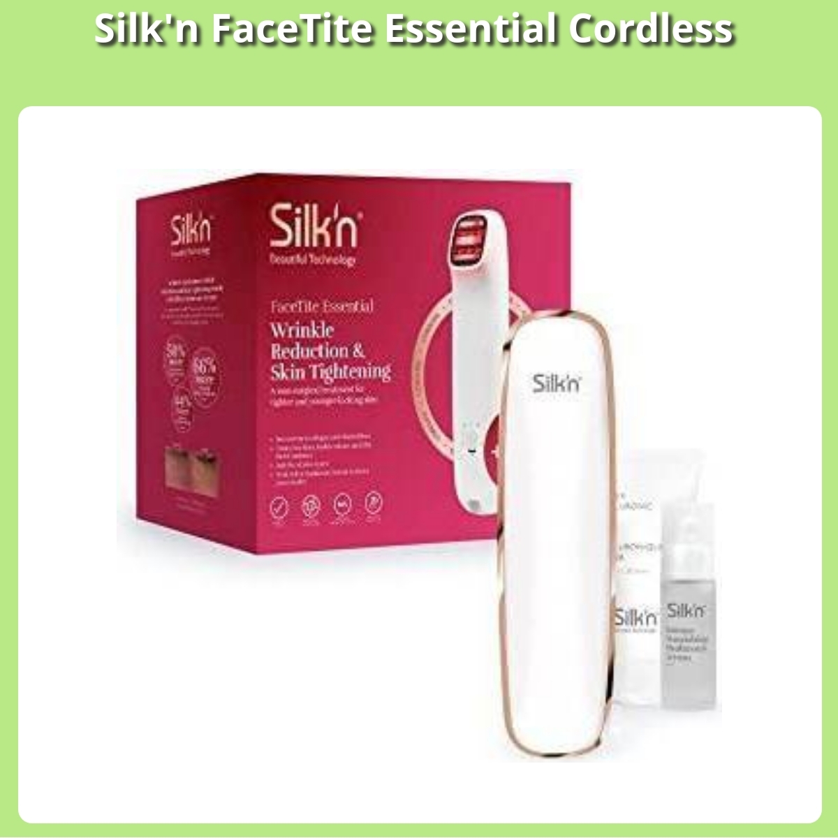 Anmeldelse af Silk'n FaceTite Essential Cordless
