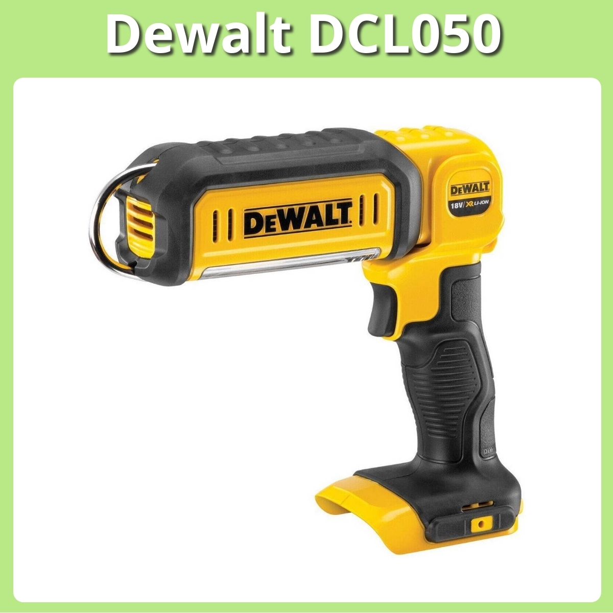 Anmeldelse af Dewalt DCL050