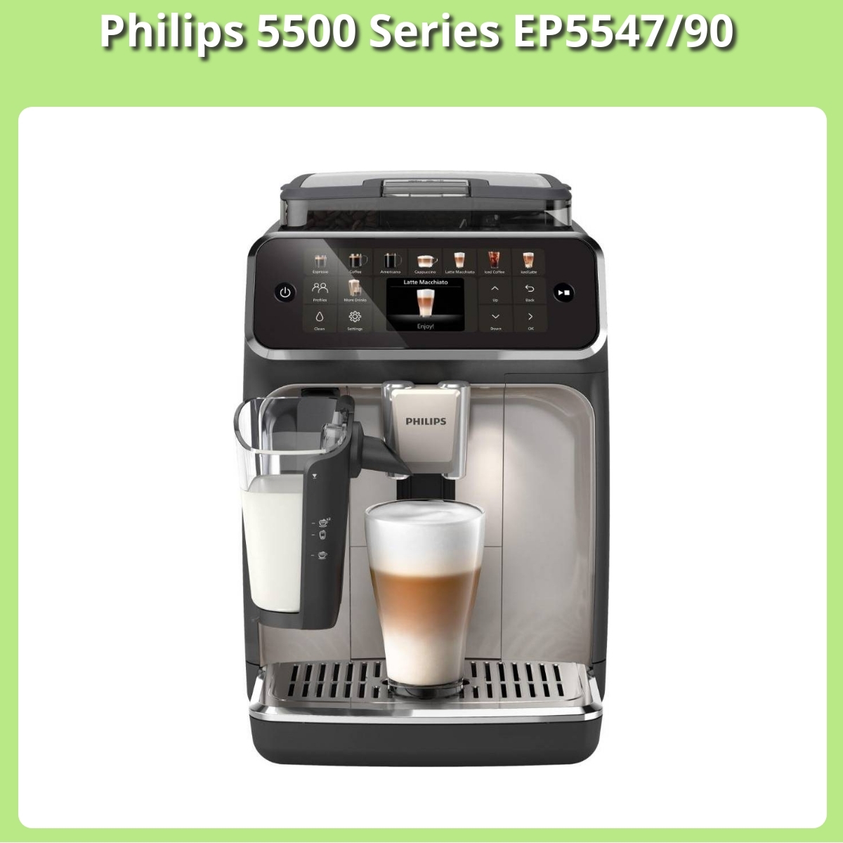 Anmeldelse af Philips 5500 Series EP5547/90