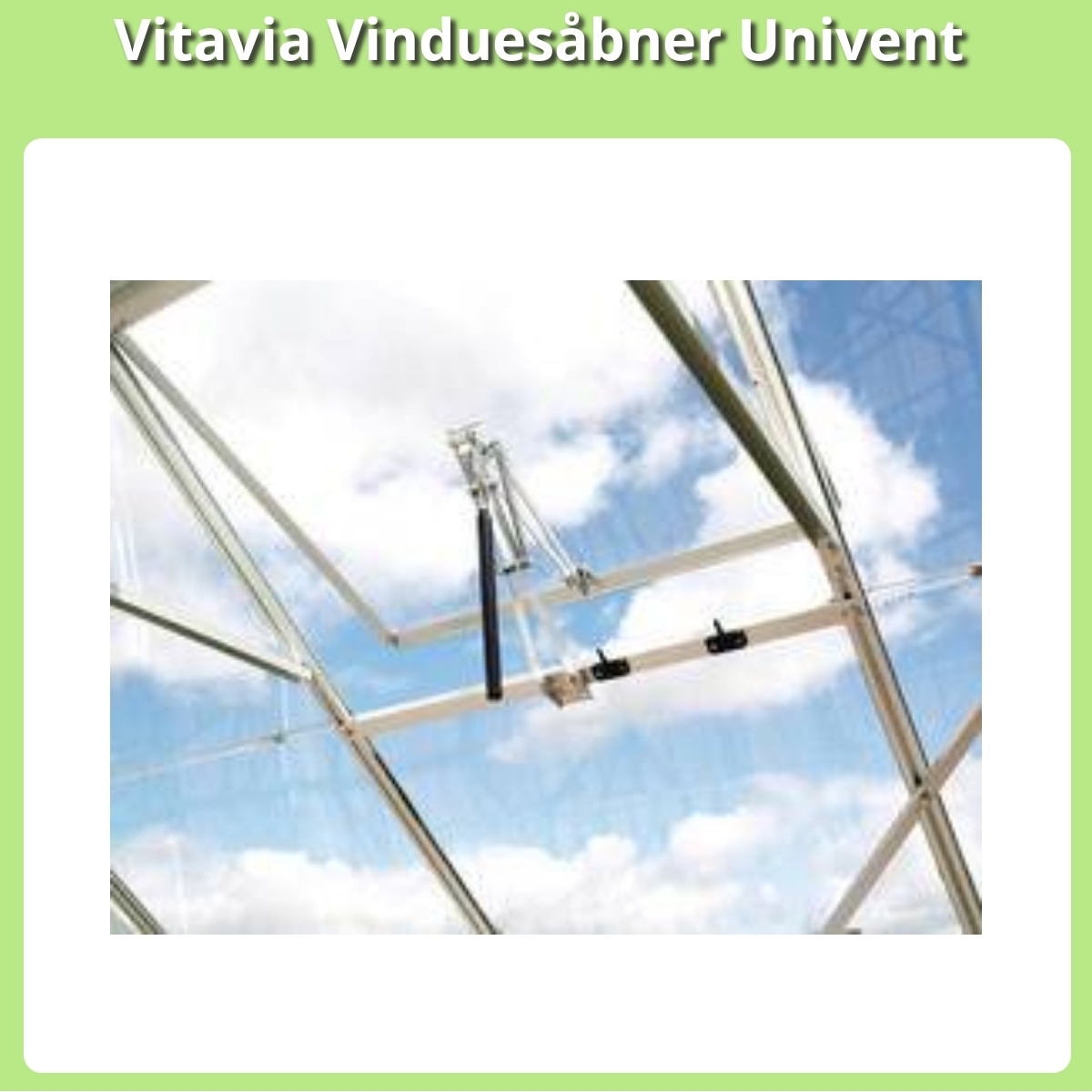 Anmeldelse af Vitavia Vinduesåbner Univent