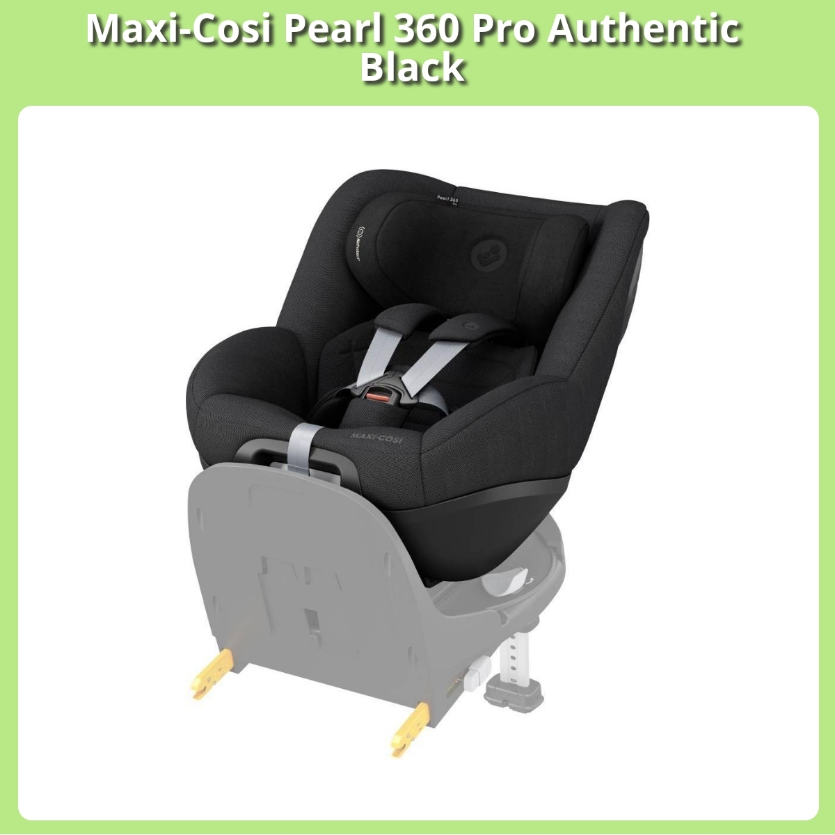 Anmeldelse af Maxi-Cosi Pearl 360 Pro Authentic Black