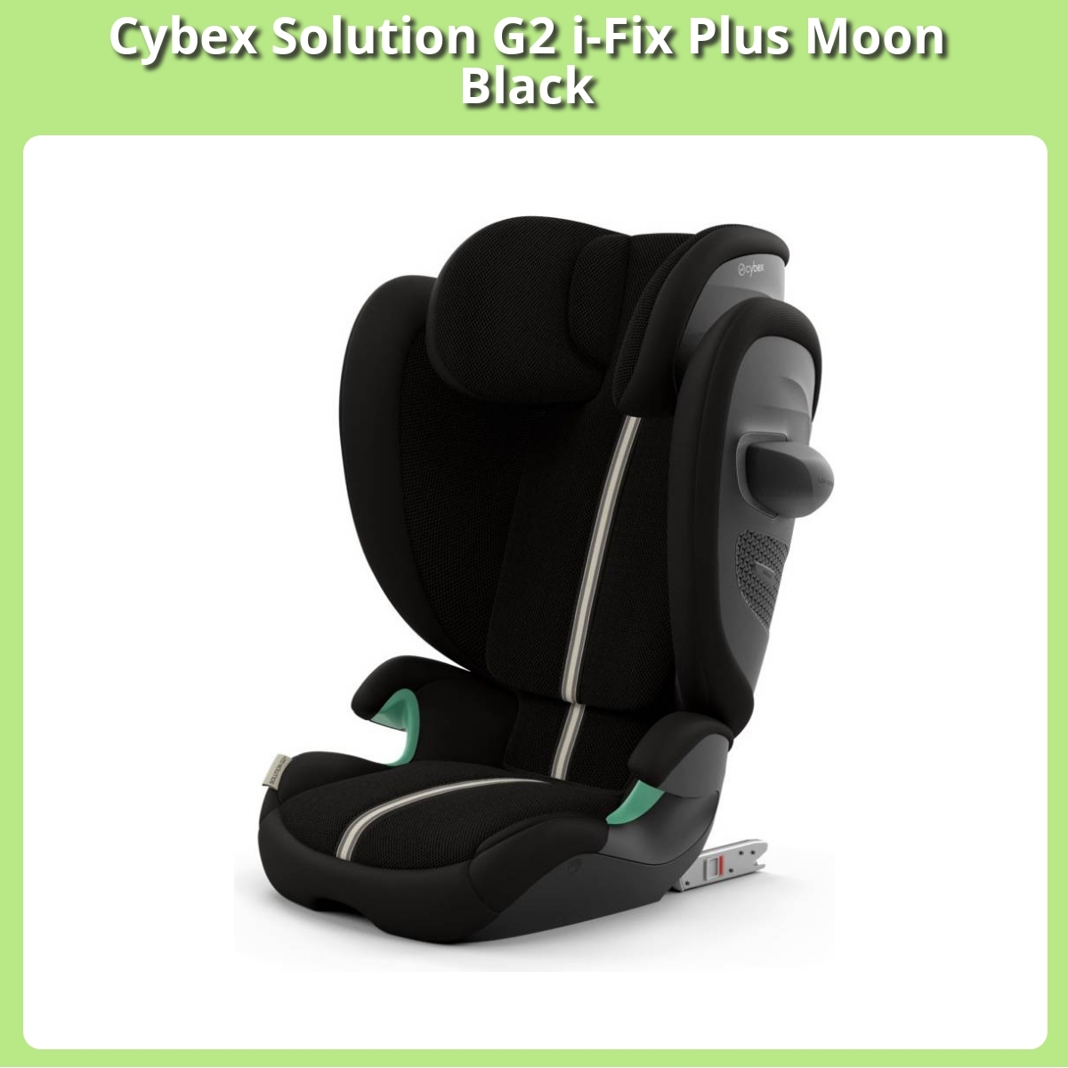 Anmeldelse af Cybex Solution G2 i-Fix Plus Moon Black
