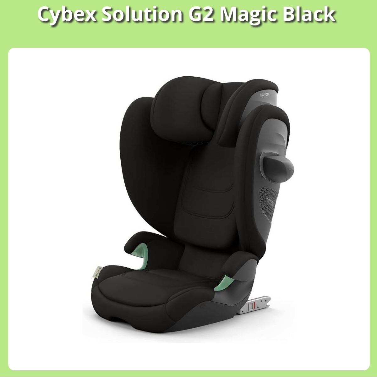 Anmeldelse af Cybex Solution G2 Magic Black