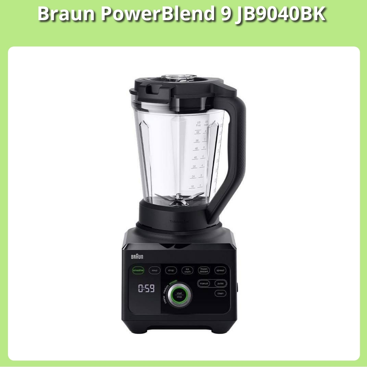 Anmeldelse af Braun PowerBlend 9 JB9040BK