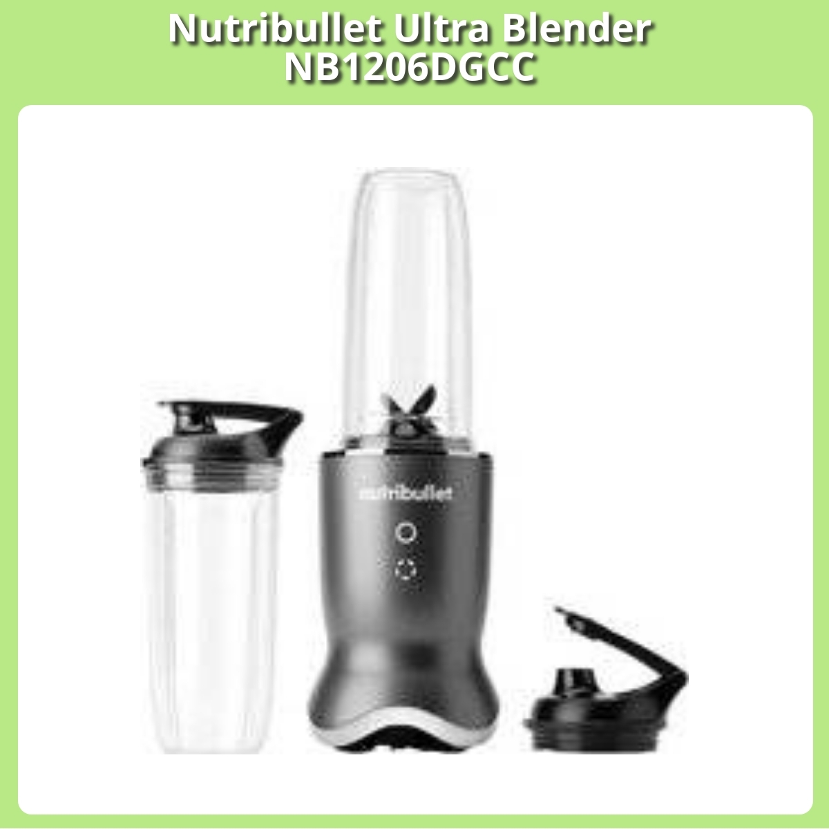 Anmeldelse af Nutribullet Ultra Blender NB1206DGCC
