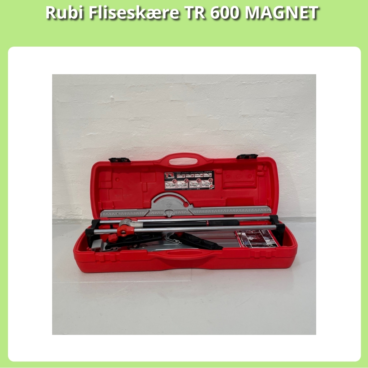 Anmeldelse af Rubi Fliseskære TR 600 MAGNET