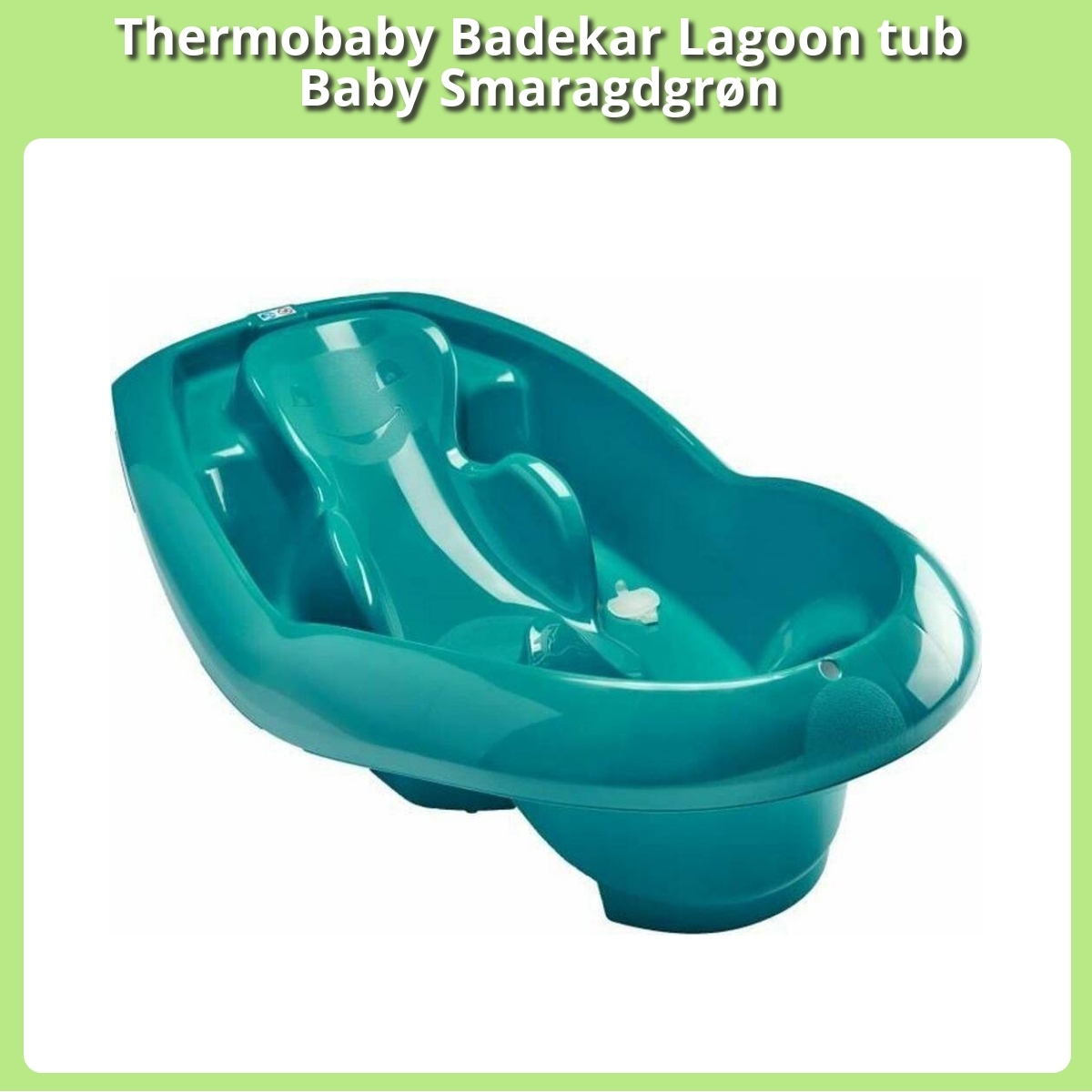 Anmeldelse af Thermobaby Badekar Lagoon tub Baby Smaragdgrøn