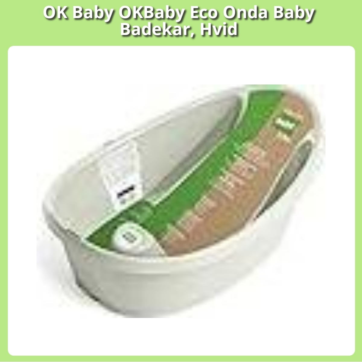 Anmeldelse af OK Baby OKBaby Eco Onda Baby Badekar, Hvid