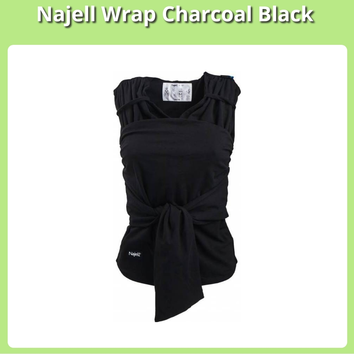 Anmeldelse af Najell Wrap Charcoal Black