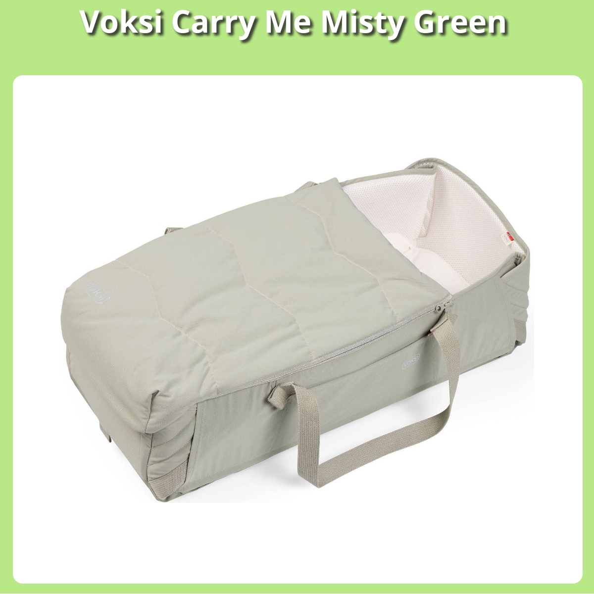 Anmeldelse af Voksi Carry Me Misty Green