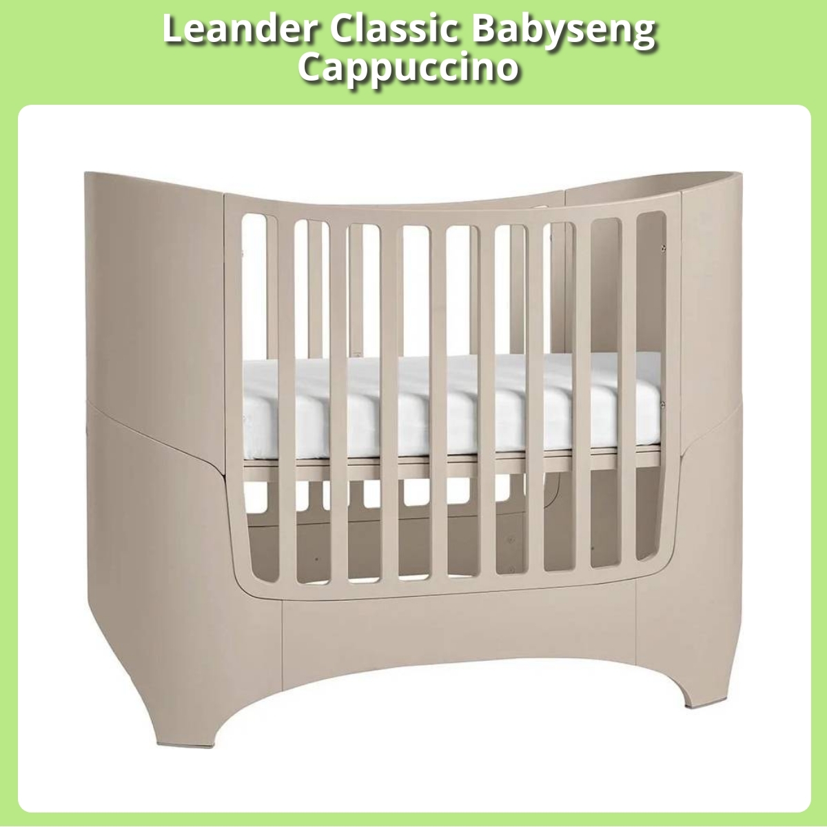 Anmeldelse af Leander Classic Babyseng Cappuccino