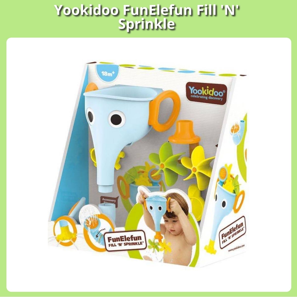 Anmeldelse af Yookidoo FunElefun Fill 'N' Sprinkle