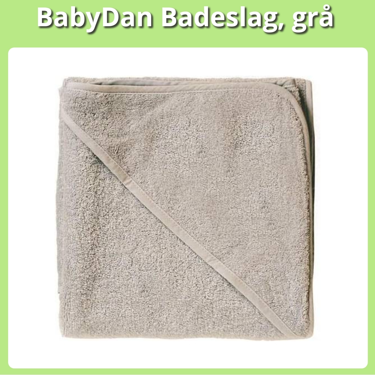 Anmeldelse af BabyDan Badeslag, grå