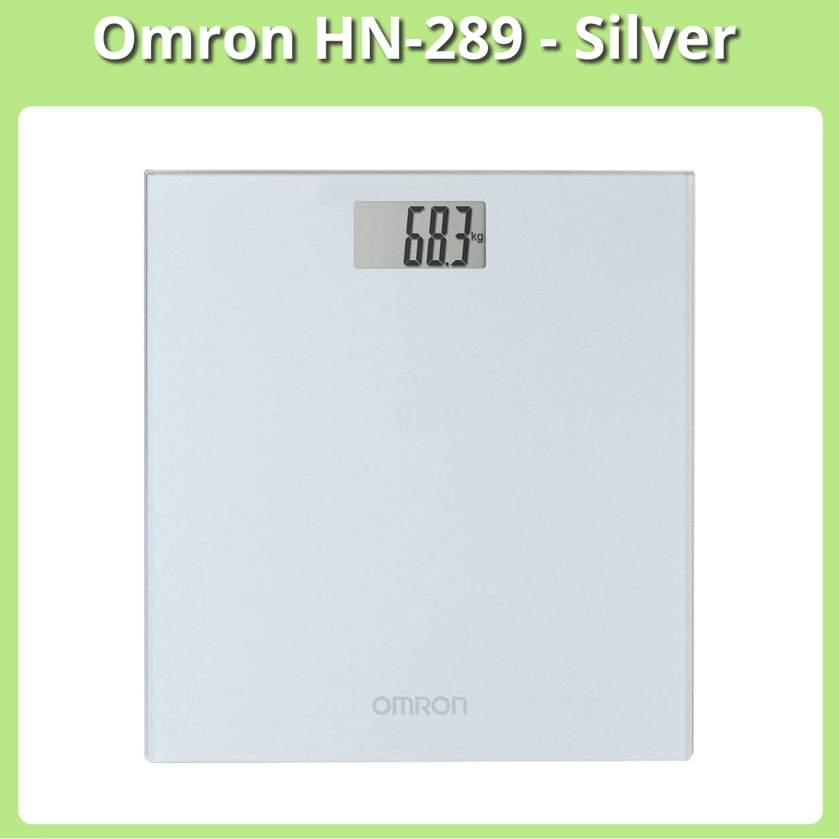 Anmeldelse af Omron HN-289 - Silver