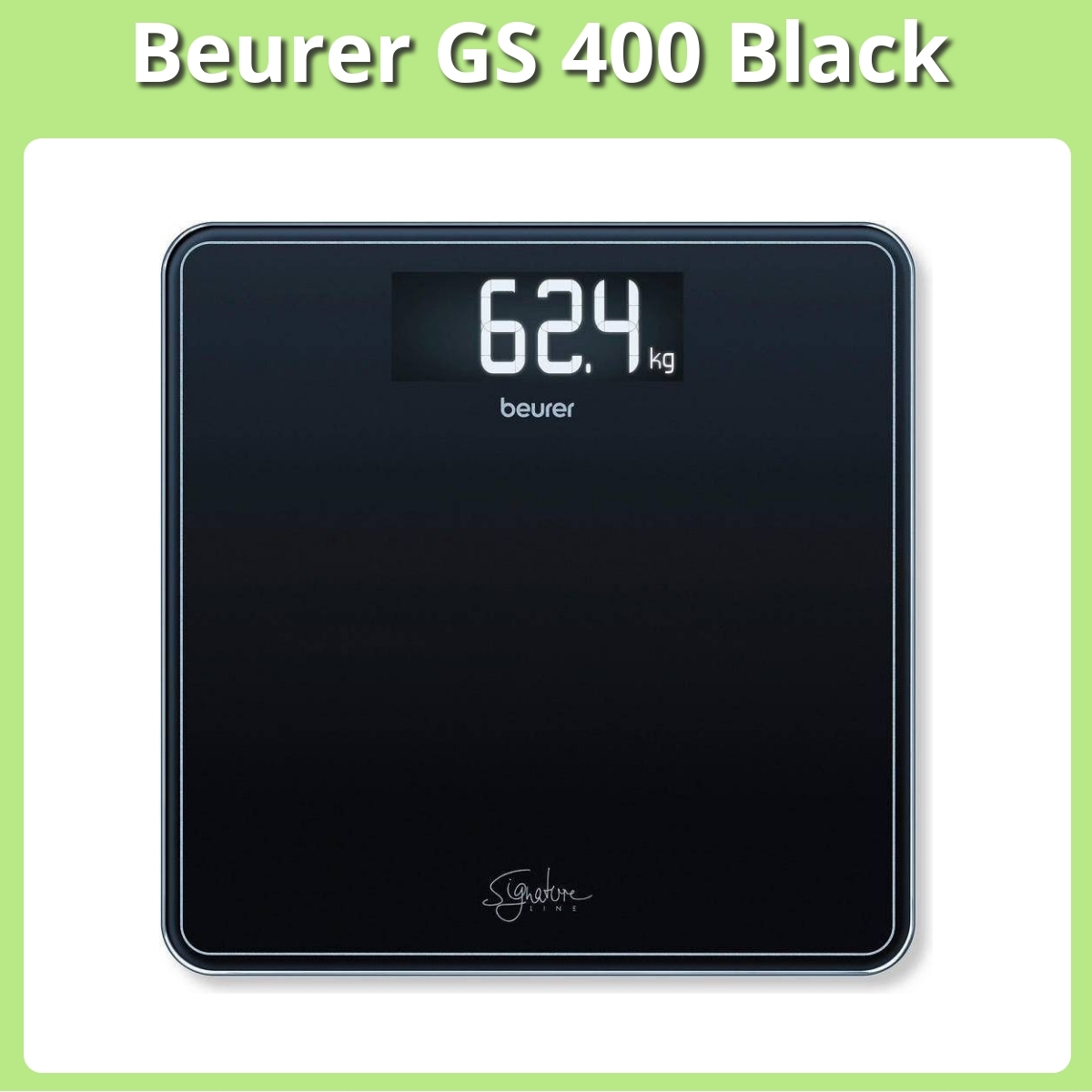 Anmeldelse af Beurer GS 400 Black