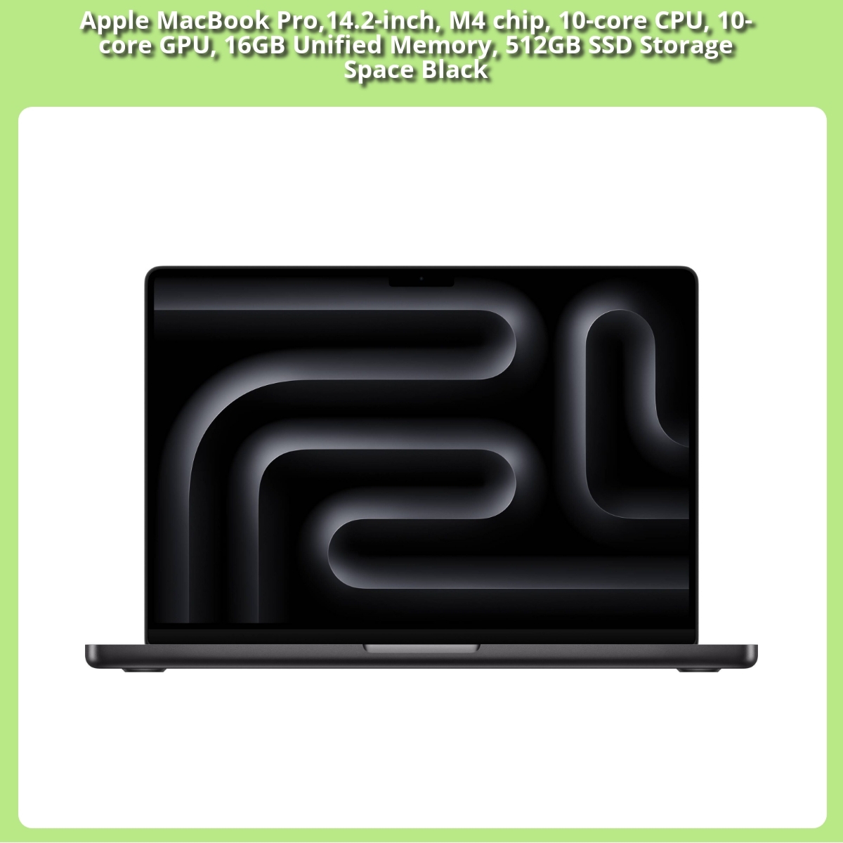 Anmeldelse af Apple MacBook Pro,14.2-inch, M4 chip, 10-core CPU, 10-core GPU, 16GB Unified Memory, 512GB SSD Storage Space Black