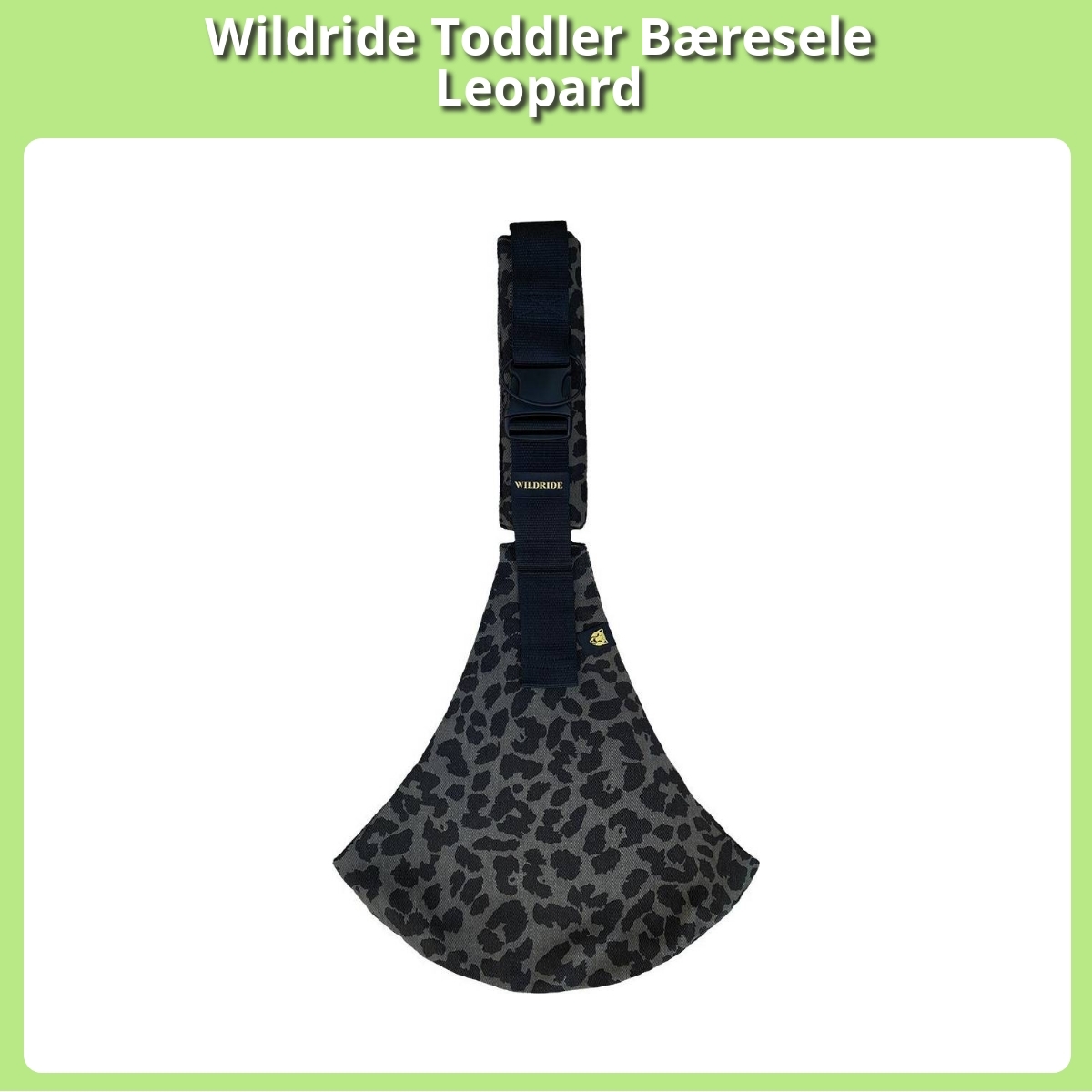 Anmeldelse af Wildride Toddler Bæresele Leopard