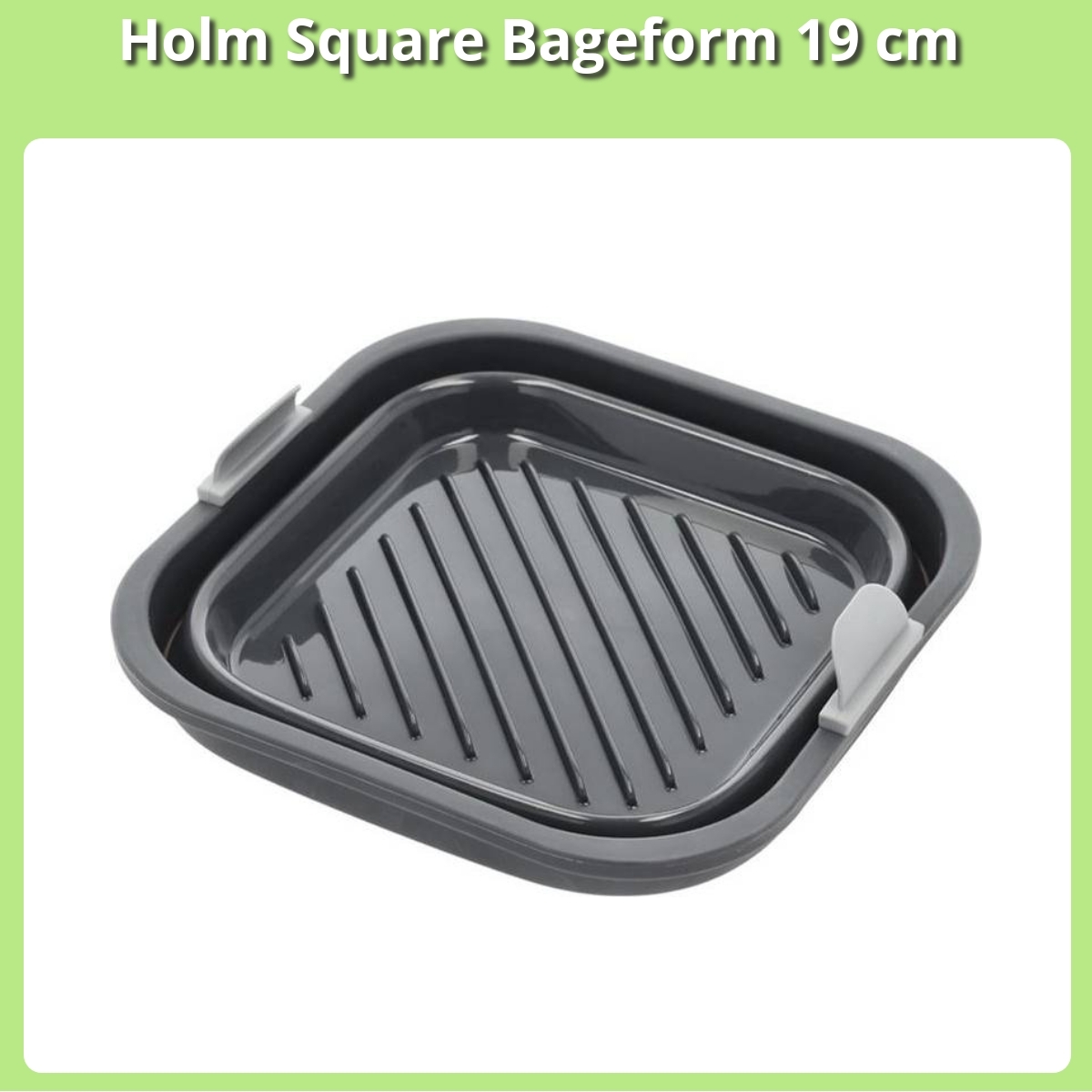 Anmeldelse af Holm Square Bageform 19 cm
