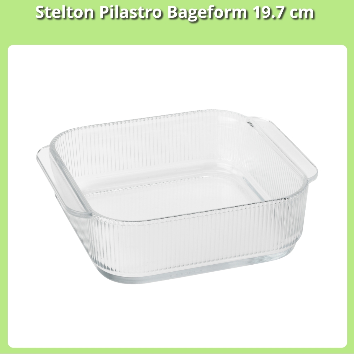 Anmeldelse af Stelton Pilastro Bageform 19.7 cm