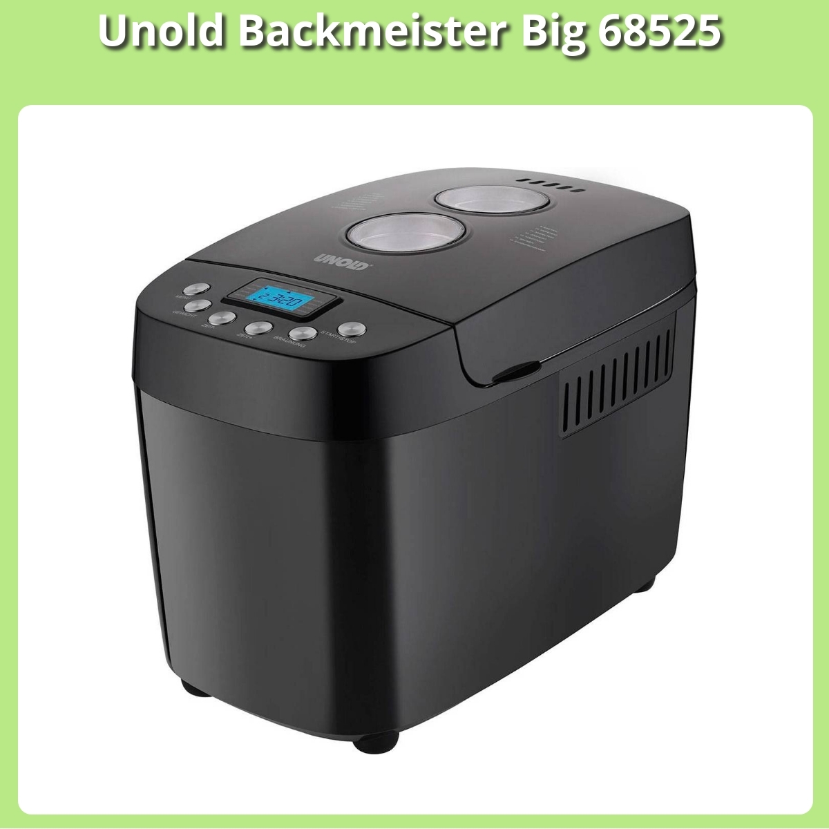 Anmeldelse af Unold Backmeister Big 68525