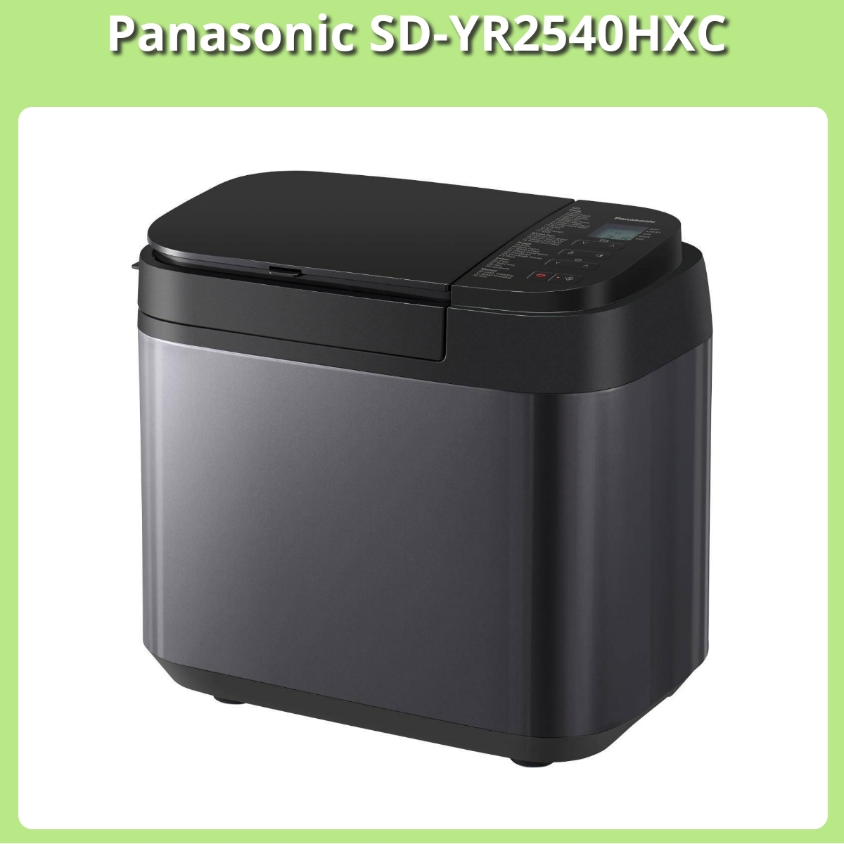 Anmeldelse af Panasonic SD-YR2540HXC