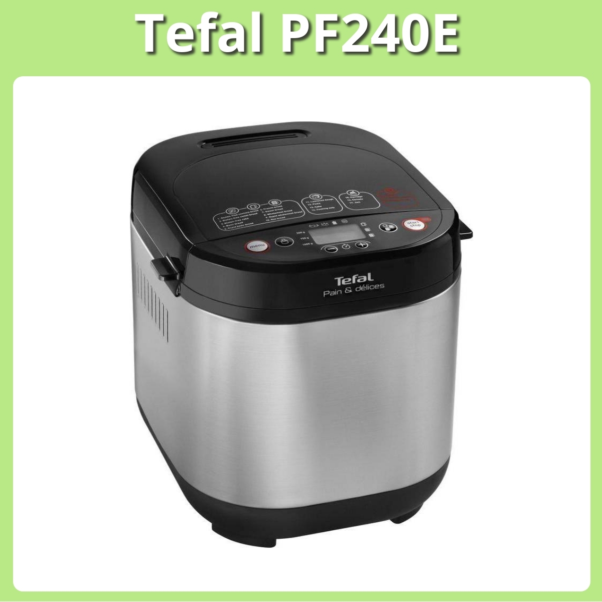 Anmeldelse af Tefal PF240E
