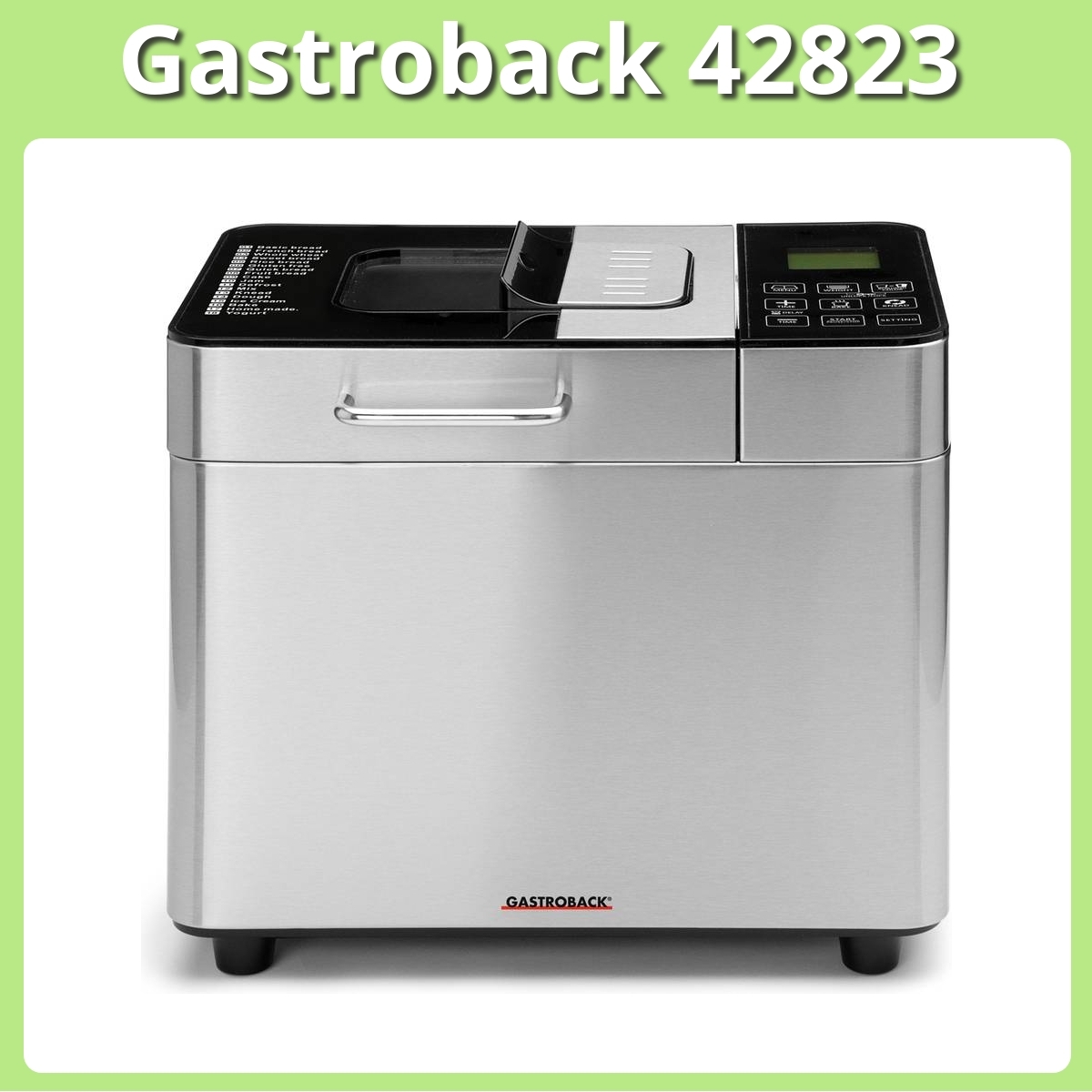 Anmeldelse af Gastroback 42823