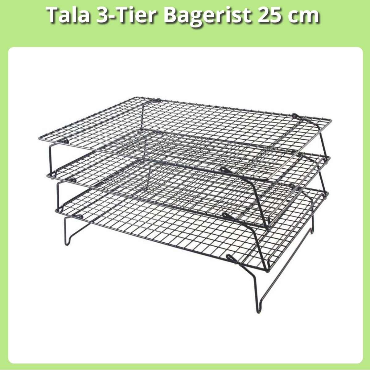 Anmeldelse af Tala 3-Tier Bagerist 25 cm