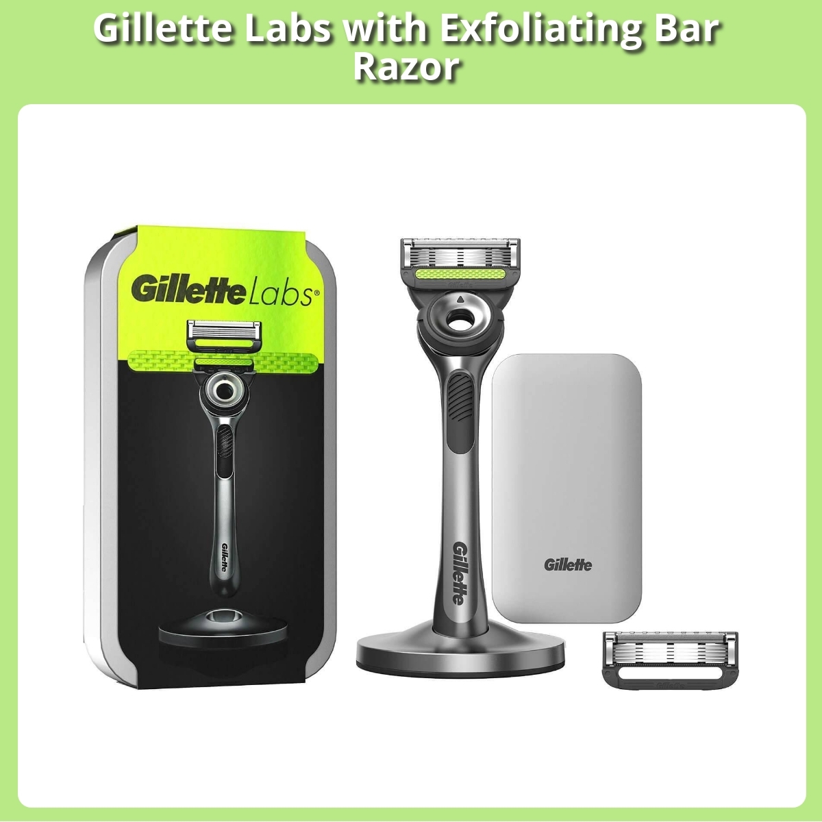 Anmeldelse af Gillette Labs with Exfoliating Bar Razor