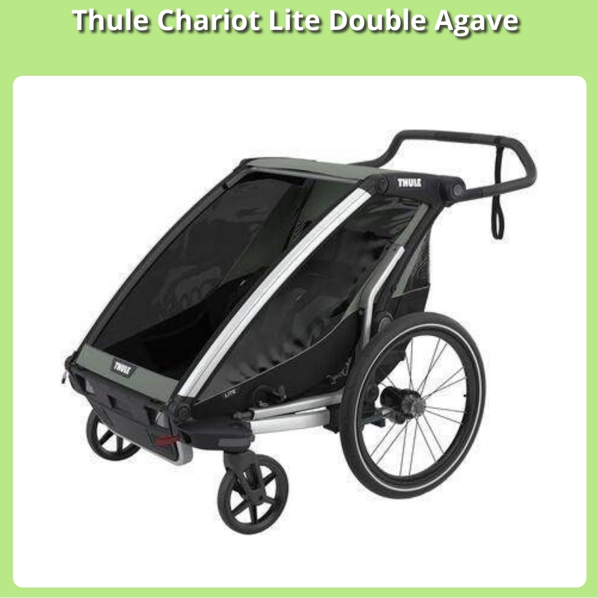 Anmeldelse af Thule Chariot Lite Double Agave