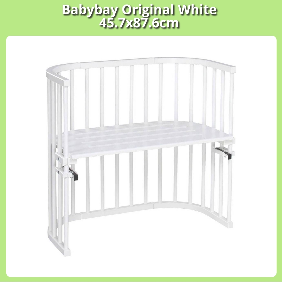 Anmeldelse af Babybay Original White 45.7x87.6cm