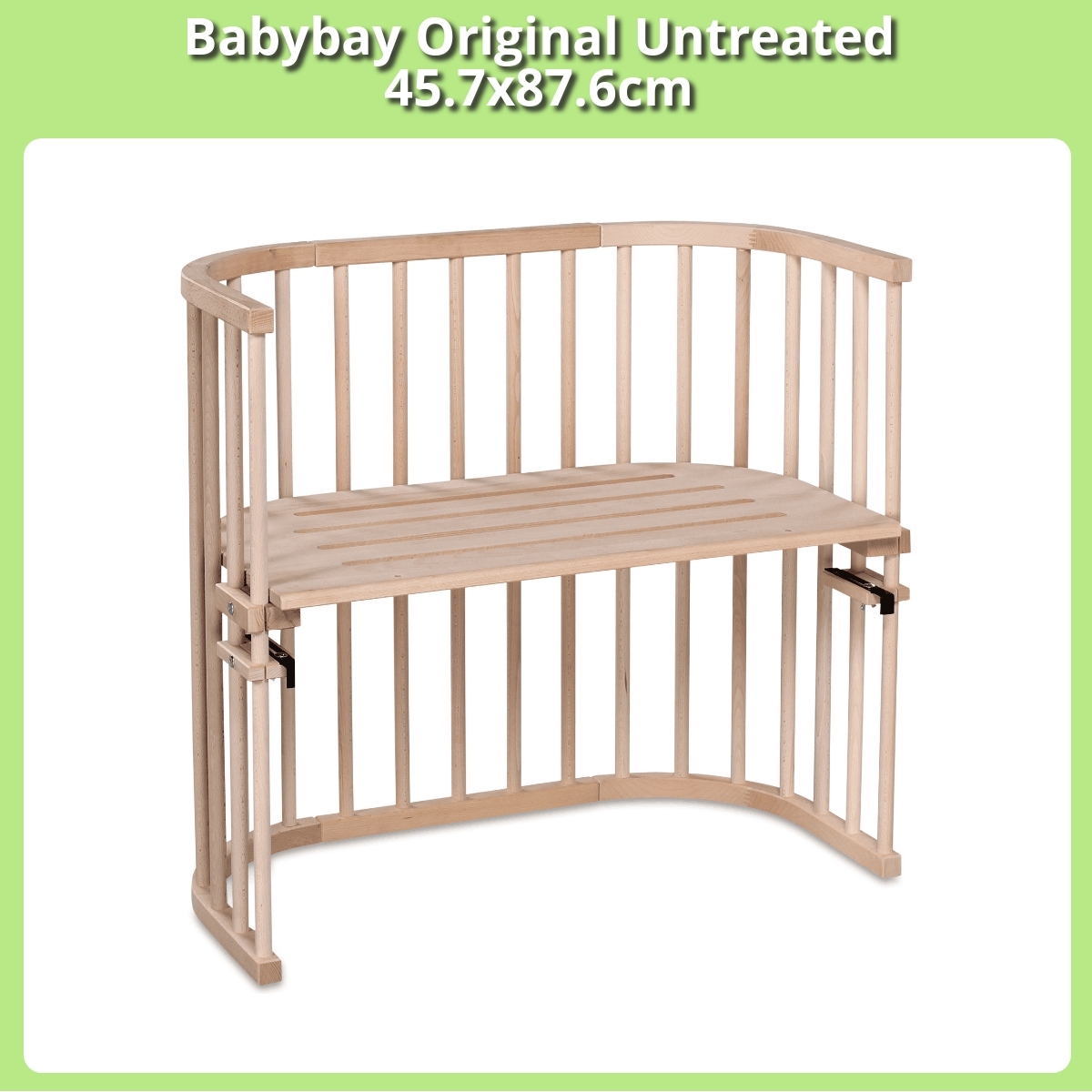 Anmeldelse af Babybay Original Untreated 45.7x87.6cm
