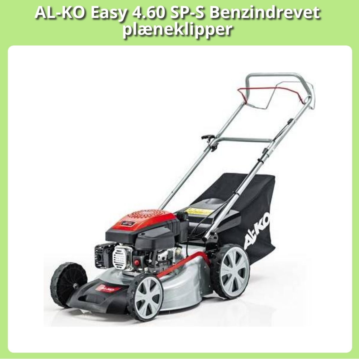 Anmeldelse af AL-KO Easy 4.60 SP-S Benzindrevet plæneklipper