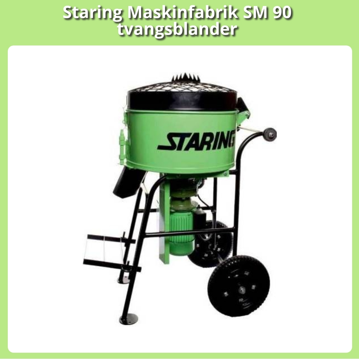Anmeldelse af Staring Maskinfabrik SM 90 tvangsblander