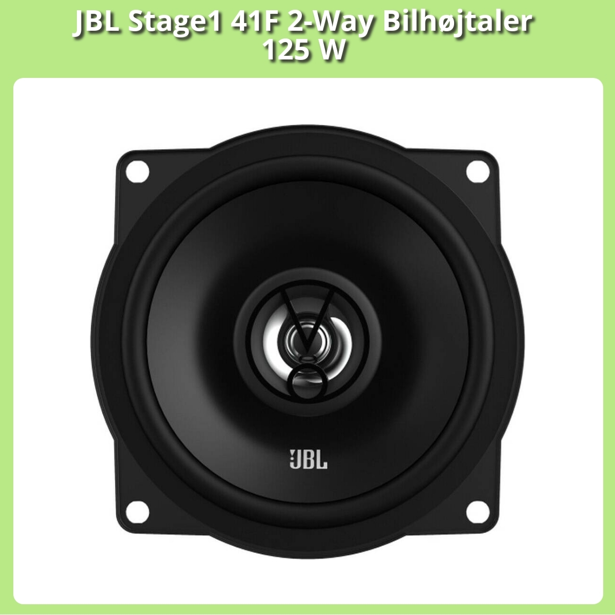 Anmeldelse af JBL Stage1 41F 2-Way Bilhøjtaler 125 W
