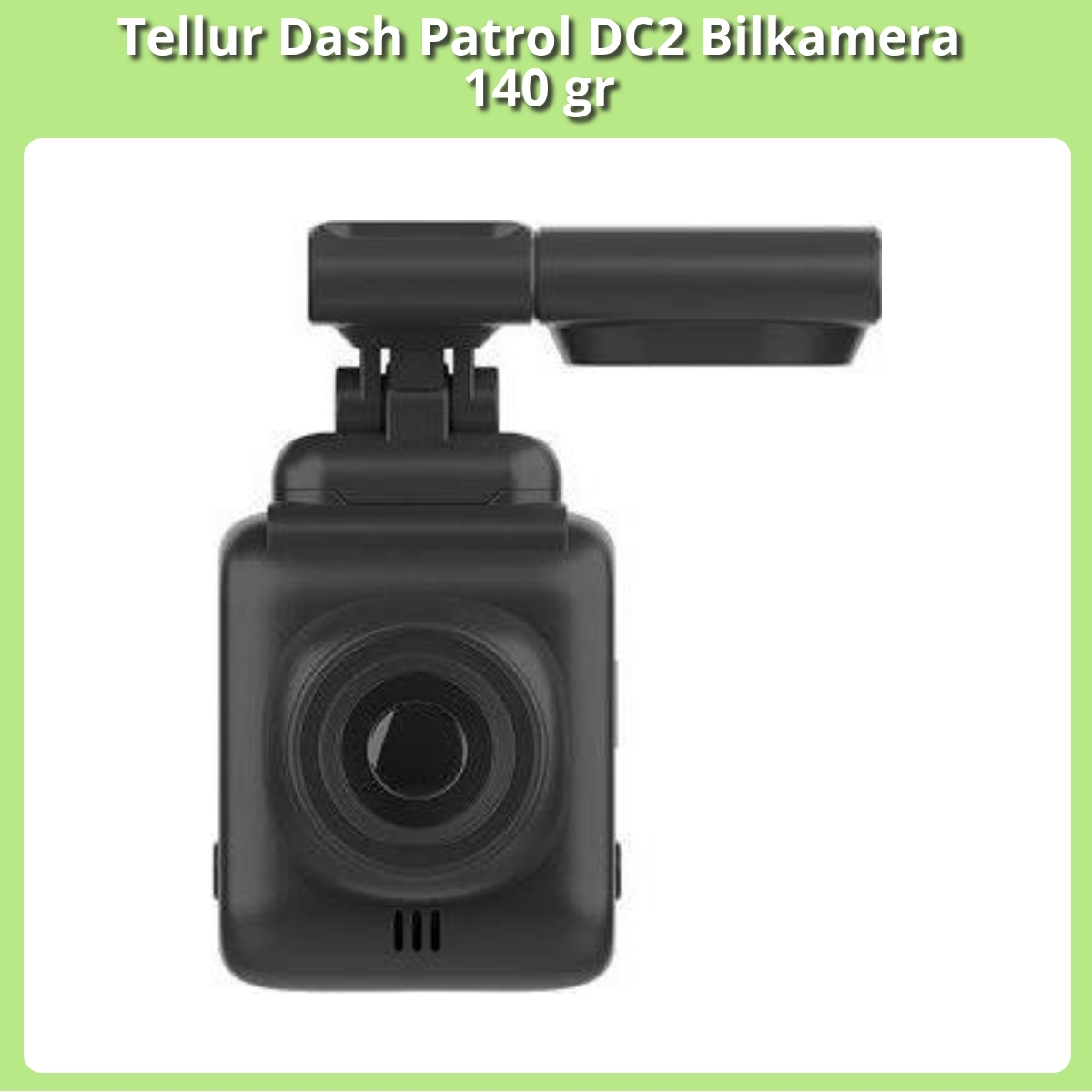 Anmeldelse af Tellur Dash Patrol DC2 Bilkamera 140 gr