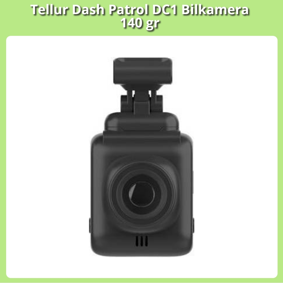 Anmeldelse af Tellur Dash Patrol DC1 Bilkamera 140 gr