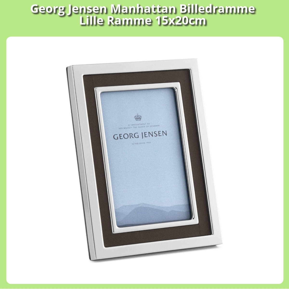 Anmeldelse af Georg Jensen Manhattan Billedramme Lille Ramme 15x20cm