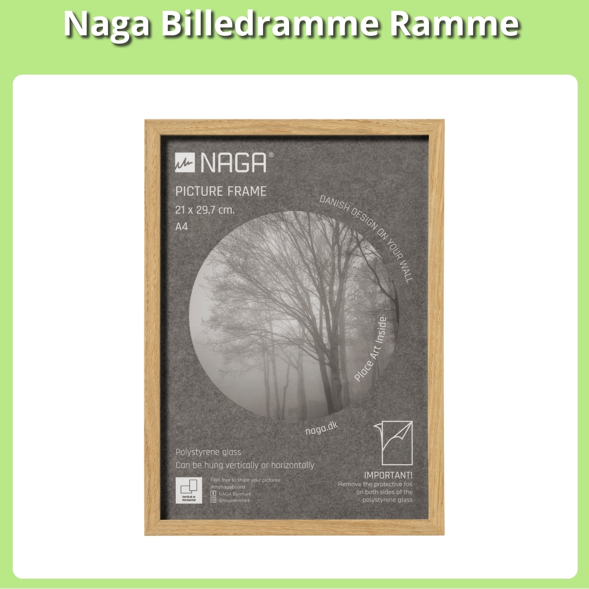 Anmeldelse af Naga Billedramme Ramme