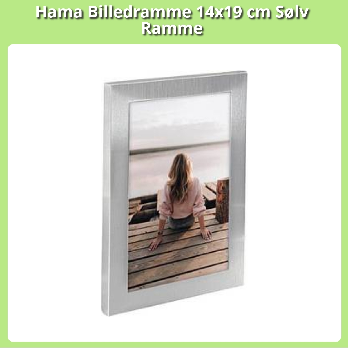 Anmeldelse af Hama Billedramme 14x19 cm Sølv Ramme