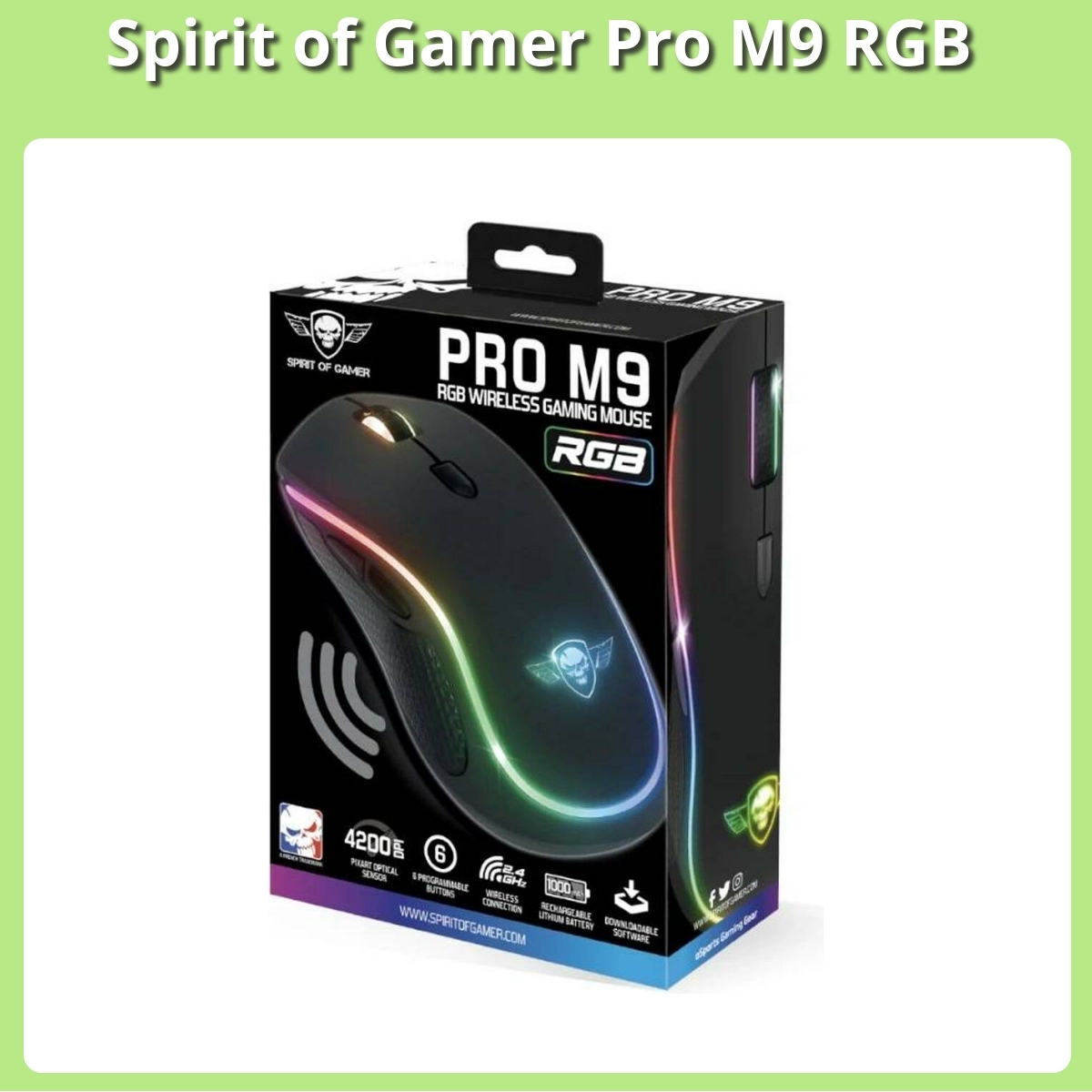 Anmeldelse af Spirit of Gamer Pro M9 RGB