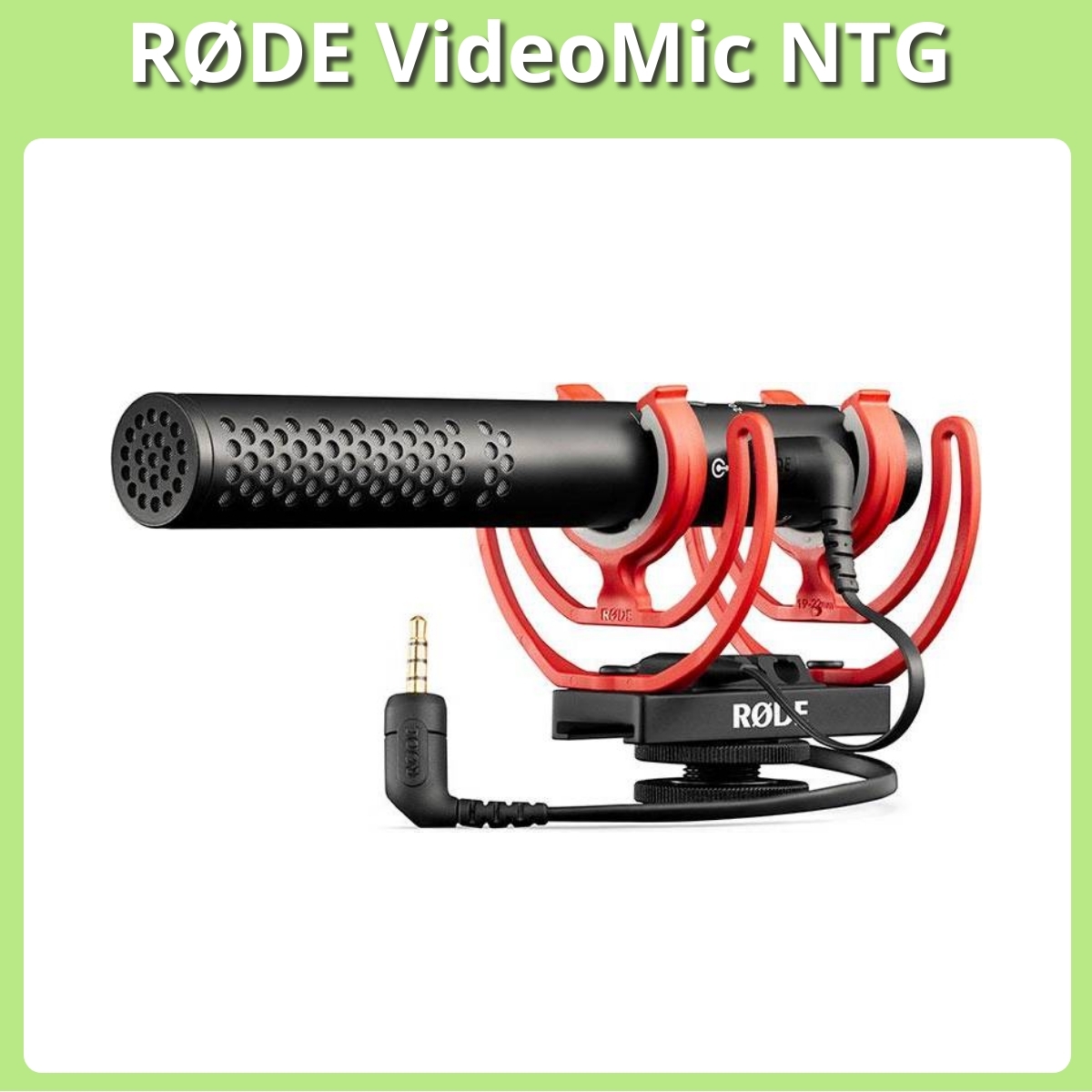 Anmeldelse af RØDE VideoMic NTG