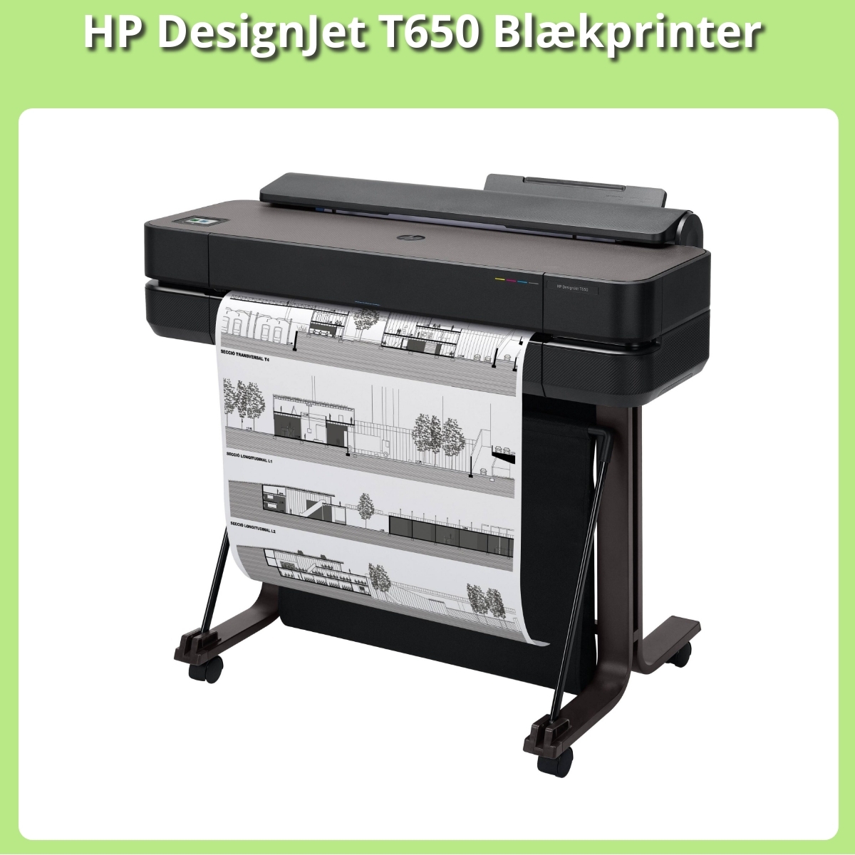 Anmeldelse af HP DesignJet T650 Blækprinter