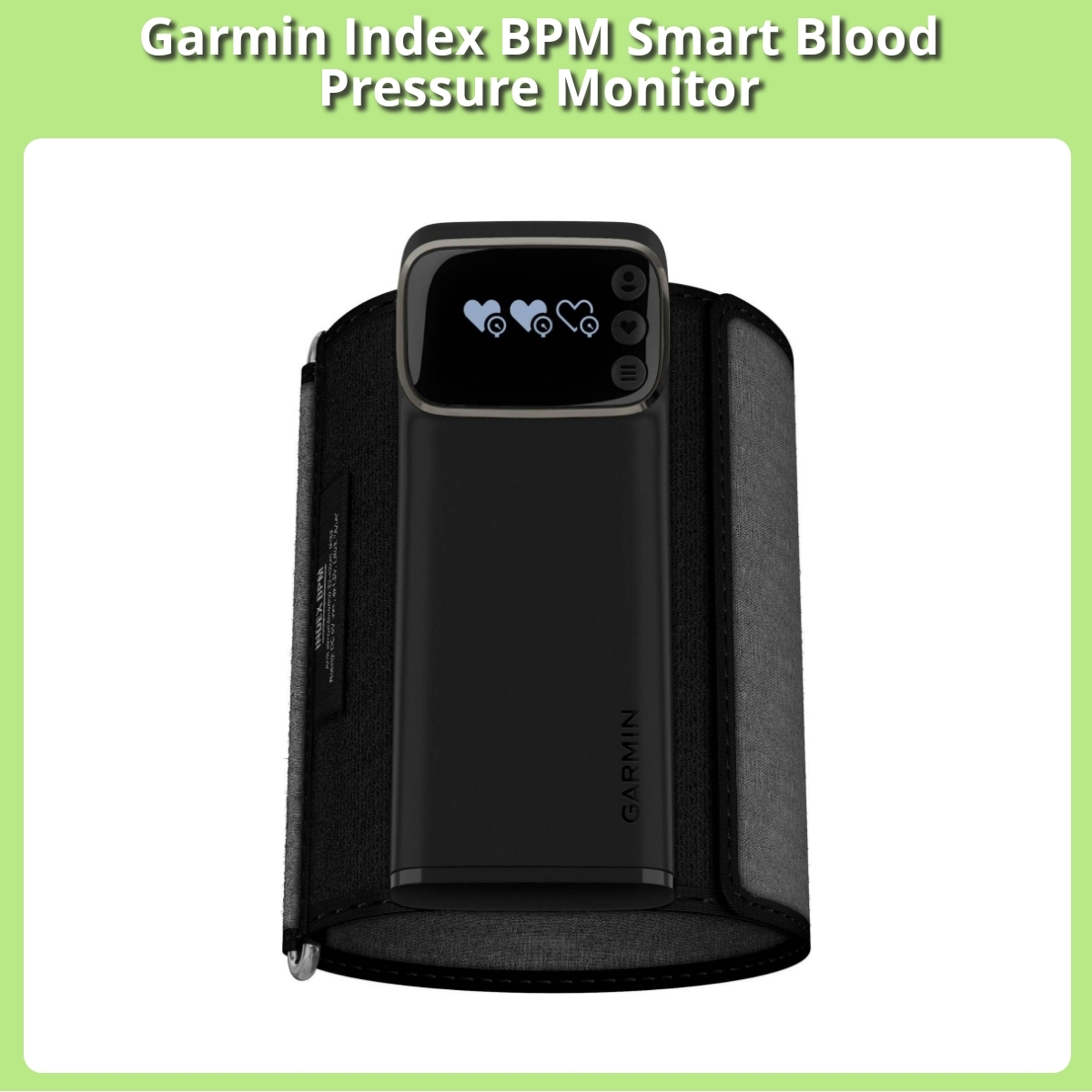 Anmeldelse af Garmin Index BPM Smart Blood Pressure Monitor